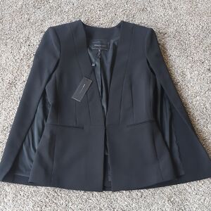 BCBG Maxazria UPAS Cape Blazer Jacket - S